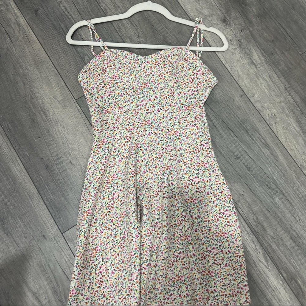 Floral Spaghetti Strap Dress